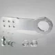 EPMAN Universal Front Aluminum Tow Hook Silver