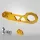 EPMAN Universal Rear Aluminum Tow Hook Gold