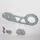 EPMAN Universal Rear Aluminum Tow Hook Gray