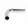 90 degree aluminum intercooler pipe, 57 mm (2.25"), length: 600 mm