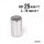 Aluminium Pipe Straight - Diameter 25mm / 1" - Lenght 76mm