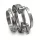 V-band Clamp with Flanges 1,75" (45mm)