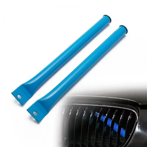 BMW 3 Series E90/E91/E92/E93 blue front grille kidney brace bars
