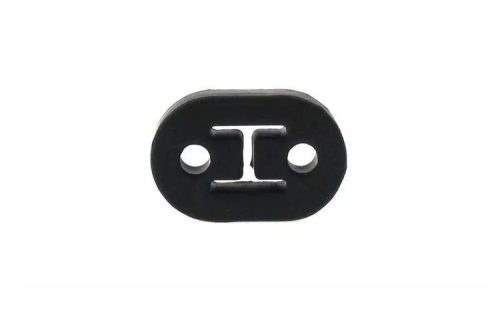 2-hole exhaust hanger rubber insulator, 40 mm hole spacing, 11.5 mm holes (black)