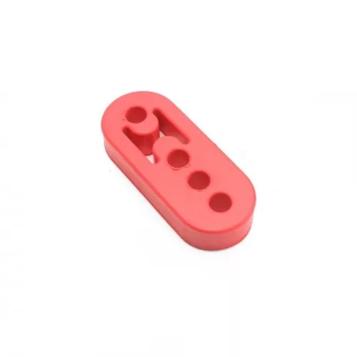 EPMAN 4-hole adjustable exhaust hanger rubber, 39/57/75 mm (red)