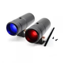   EPMAN Adjustable LED Shift Light, universal 12V, 1000–11,000 rpm – Red