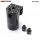 EPMAN Universal Aluminium Oil Catch Tank with Internal Filter - Black