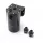 EPMAN Universal Aluminium Oil Catch Tank with Internal Filter - Black