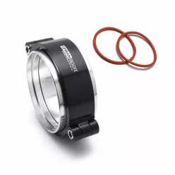   Epman 4.0-Inch 102 mm Black Intercooler Quick-Release Clamp Kit with Bolt Fastening