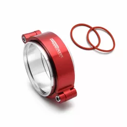   Epman 2.0-Inch 51 mm Red Intercooler Quick-Release Clamp Kit with Bolt Fastening