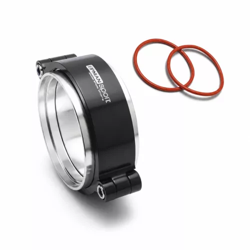 Epman 2.75-Inch 70 mm Black Intercooler Quick-Release Clamp Kit with Bolt Fastening