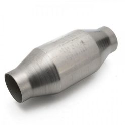   Racing Catalytic Converter 2.5" (63.5mm) Stainless Steel Housing, 200CPI Ceramic Core