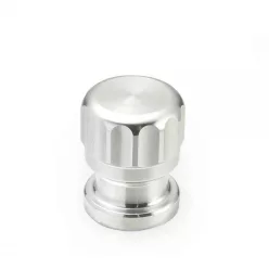   EPMAN weld-on aluminum fuel filler neck, silver, 1.0" (25.4mm)