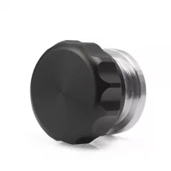   EPMAN weld-on aluminum fuel filler neck, black, 1.5" (38mm)