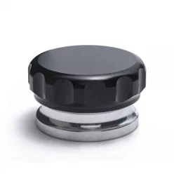   EPMAN weld-on aluminum fuel filler neck, black, 2.0" (50.8mm)