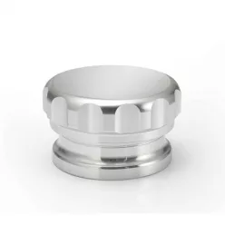   EPMAN weld-on aluminum fuel filler neck, silver, 2.0" (50.8mm)