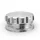 EPMAN weld-on aluminum fuel filler neck, silver, 3.0" (76mm)