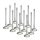 Supertech Valve Kit Exhaust 2.0/2.3 Ecobst 31.00mm (+1) Inco