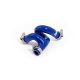 Silicone Cam Cover Breather Hose for Audi and SEAT-Colour Blue Hoses-Hose Clamp Kit Without Hose Clamps Colour Blue Hoses Hose Clamp Kit With Hose Clamp Kit