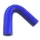 22mm 135° Elbow Silicone Hose-Colour Blue Hoses Colour Black Hoses