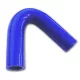 25mm 135° Elbow Silicone Hose-Colour Blue Hoses Colour Black Hoses