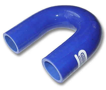 22mm 180° Elbow Silicone Hose-Colour Blue Hoses Colour Black Hoses