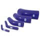 80mm 45° Elbow Silicone Hose-Colour Blue Hoses Colour Black Hoses
