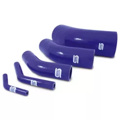 83mm 45° Elbow Silicone Hose - Blue