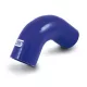 63mm 90° Elbow Silicone Hose-Colour Blue Hoses Colour Black Hoses