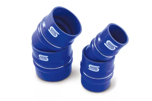 51mm Bellows Flexible Silicone Hose Black