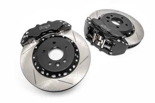 380mm Front Brake Kit for the Hyundai i30N Mk3.5 Facelift and Kona N-Brake Pads Forge Ceramic-Colour Black