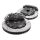356mm 6 Pot Big Brake Kit for Volkswagen T5/T6-Colour Black-Brake Pads Forge Ceramic Colour Black Brake Pads EBC Yellow Stuff Colour Dark Blue Brake Pads Forge Ceramic Colour Dark Blue Brake Pads EBC Yellow Stuff Colour Red Brake Pads Forge Ceramic