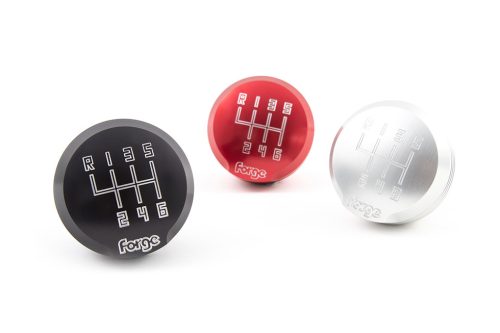 Hyundai i30N, i20N, Elantra N, and Veloster N Gear Knob-Finish Black Anodised Finish Brushed Alloy Finish Red Anodised