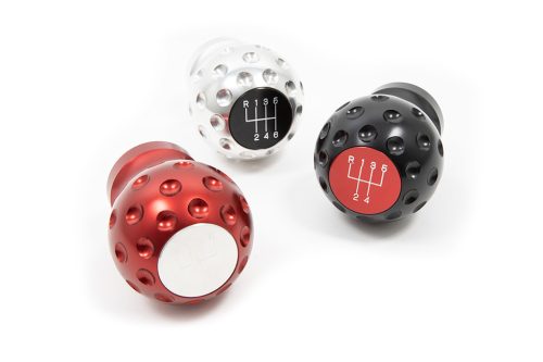 Big Gear Knob for VW, Audi, Seat, and Skoda-Colour Red-Insert Black 5 Speed Colour Polished Insert Black 5 Speed Colour Black Insert Red 5 Speed