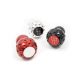 Big Gear Knob for VW, Audi, Seat, and Skoda-Colour Red-Insert Black 5 Speed Colour Polished Insert Black 5 Speed