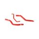 Heater Matrix Hoses for VW Mk5/6 Golf and Audi S3 2.0 Litre-Colour Red Hoses-Hose Clamp Kit Without Hose Clamps Colour Red Hoses Hose Clamp Kit With Hose Clamp Kit