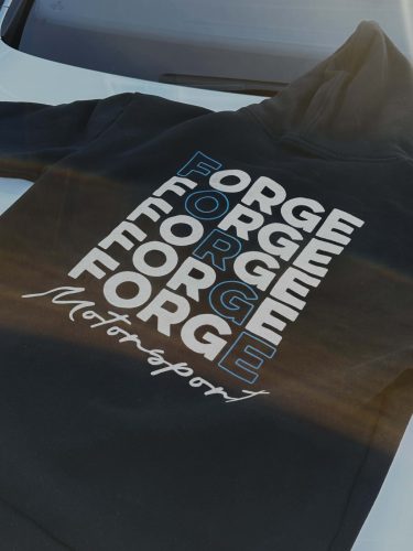 Forge Motorsport Crossword Word Hoodie-Size Small Size Medium Size Large Size X-Large Size XX-Large