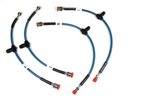 Ford Fiesta ST MK7 Brake Lines-Colour Clear/Plain Transparent Colour Solid Black Colour Solid Blue Colour Solid Green Colour Solid Orange Colour Solid Red