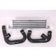 Twintercooler for Golf GTi Mk7-Colour Blue Hoses