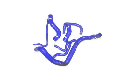 7 Piece Coolant Hose Kit for Audi, VW, and SEAT 1.8T-Colour Blue Hoses-Hose Clamp Kit Without Hose Clamps Colour Blue Hoses Hose Clamp Kit With Hose Clamp Kit