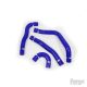 Silicone Coolant Hoses for the Mitsubishi EVO 10-Colour Red Hoses