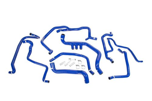Silicone Coolant Hoses for Renault Megane 225 and 230-Hose Clamp Kit Without Hose Clamps-Colour Blue Hoses Hose Clamp Kit With Hose Clamp Kit Colour Blue Hoses