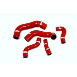   Lower Silicone Coolant Hoses for Audi, VW, and SEAT-Colour Red Hoses-Hose Clamp Kit Without Hose Clamps