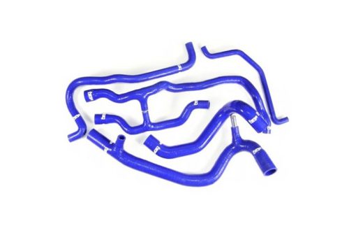Silicone Coolant Hoses for Renault Clio Phase 2 172 182-Colour Blue Hoses-Hose Clamp Kit Without Hose Clamps Colour Blue Hoses Hose Clamp Kit With Hose Clamp Kit