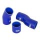 Lower Intercooler Silicone Hoses for Audi TT, S3, and SEAT Leon 1.8T-Colour Blue Hoses-Hose Clamp Kit Without Hose Clamps Colour Blue Hoses Hose Clamp Kit With Hose Clamp Kit Colour Red Hoses Hose Clamp Kit Without Hose Clamps Colour Red Hoses Hose Clamp 
