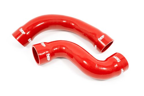 Audi TT, S3, and SEAT Leon Cupra 1.8T Upper Silicone Boost Hoses-Colour Blue Hoses-Hose Clamp Kit Without Hose Clamps Colour Blue Hoses Hose Clamp Kit With Hose Clamp Kit Colour Black Hoses Hose Clamp Kit Without Hose Clamps
