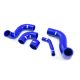Suzuki Swift Sport 1.4 Boost Hose Kit-Colour Blue Hoses-Hose Clamp Kit Without Hose Clamps