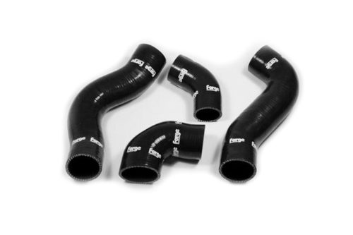 Silicone Boost Hose Kit for Twincharged Audi, VW, SEAT, and Skoda 1.4 TSi-Colour Blue Hoses Colour Black Hoses