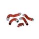 Silicone Turbo Hoses for the Porsche 996 Turbo-Colour Blue Hoses