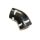 Silicone Throttle Body Hose for the VW Scirocco 2 Litre-Colour Black Hoses-Hose Clamp Kit Without Hose Clamps